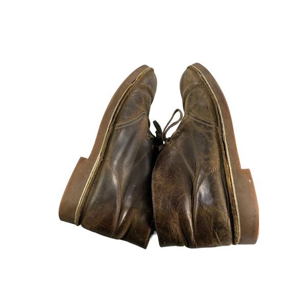 Clarks Originals Men 13M Brown Nubuck Leather Chukka Lace Up  Ankle Desert Boots main image 8